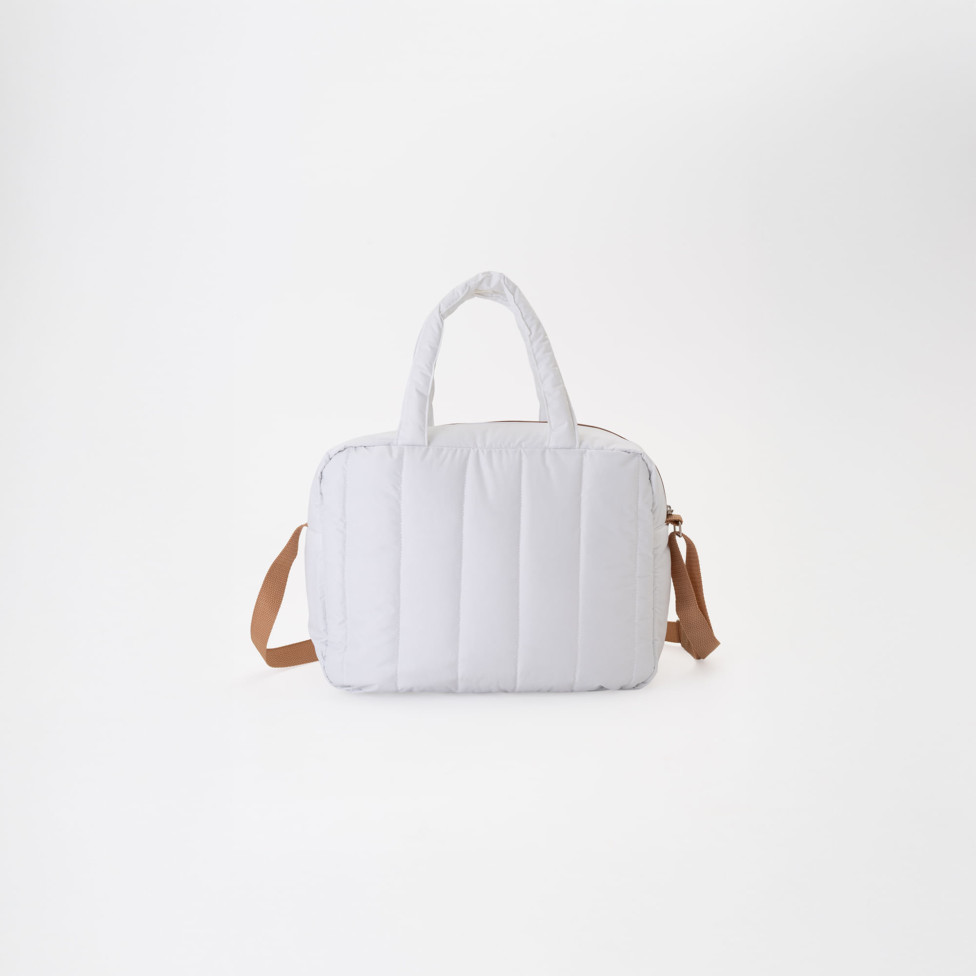 Bolsa matelassê branca
