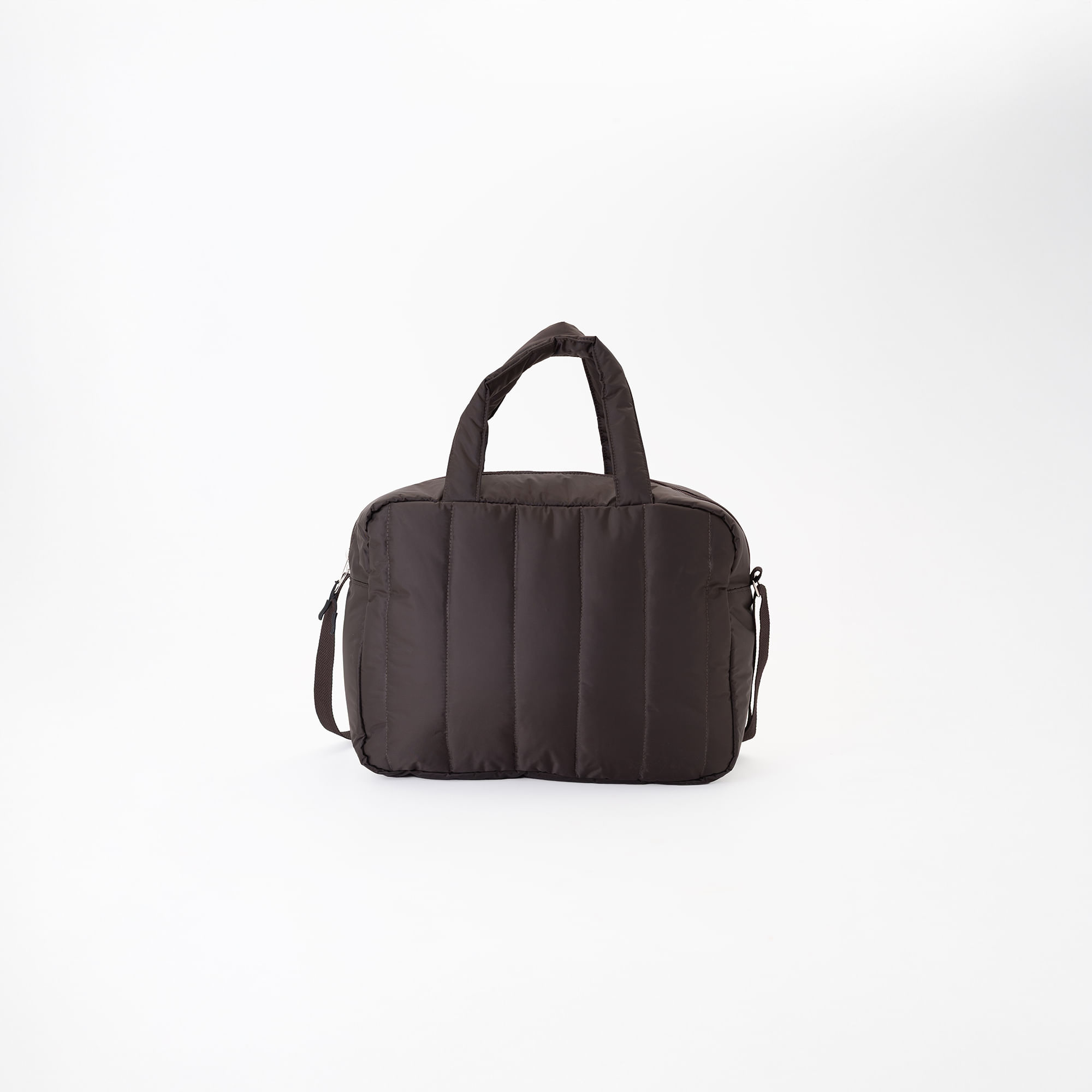 Bolsa matelassê marrom