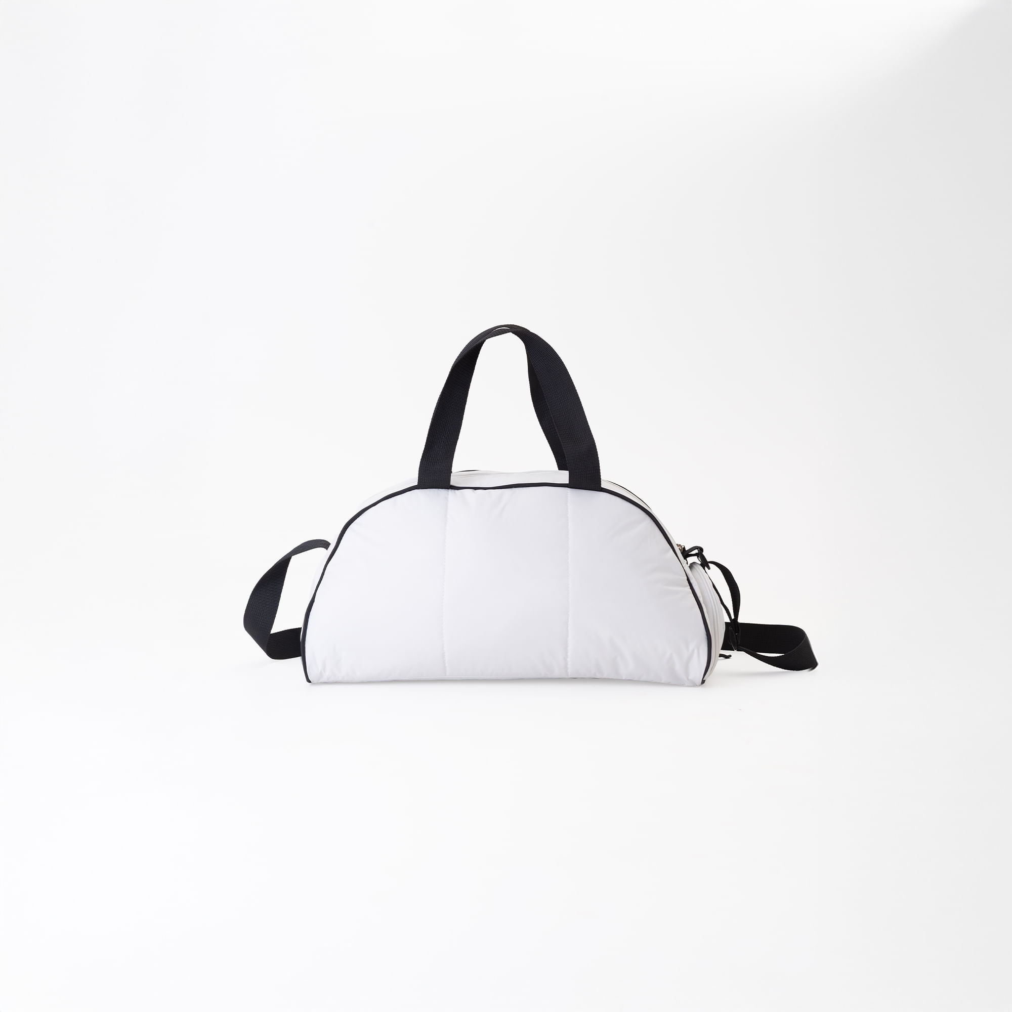 Bolsa duffle bag branca